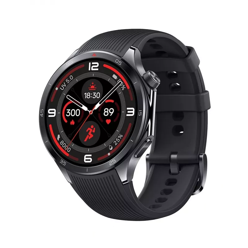 OnePlus Watch 3 Obsidian Titanium smartwatch, AMOLED de 1,5 polegadas, GPS