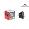 Adaptador de viagem de ficha UK EU PL