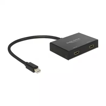 Splitter de vídeo DeLOCK 87696 Mini DisplayPort para 2x HDMI