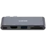 Hub CANYON DS-5 5 em 1 Thunderbolt 3 4K cinzento-espacial