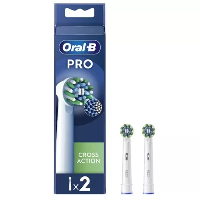 Cabeças de escova Oral-B EB50RX-2 CrossAction, 2 unid.