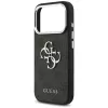 GUESS | Hardcase 4G | capa traseira | iPhone 17 Pro Max | Apple | pele ecológica/PC/plástico/TPU | preto