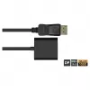Adaptador DisplayPort macho para DVI-I 24+5 fêmea, 1080P @60Hz, contactos banhados a ouro, aprox. 20cm, Good C (DP-AD10)