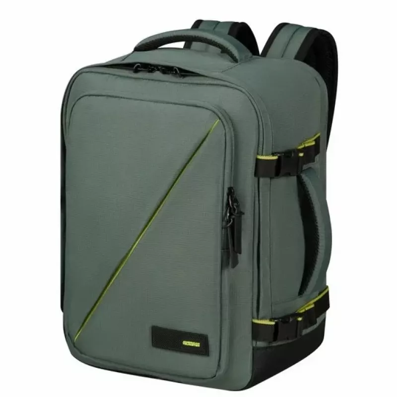 Mochila de cabine American Tourister Take2Cabin MS para Wizz Air – dark forest