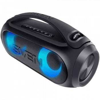 Coluna SVEN PS-380, preta (40W, à prova de água (IPx5), TWS, Bluetooth, FM, USB, 3000mAh)