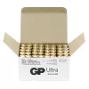 Pilhas alcalinas GP Battery Ultra AAA LR03 1,5V — pack de 40