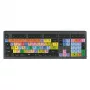 Teclado Logickeyboard LKB-LOGXP2-A2M-UK Universal USB QWERTY UK inglês preto