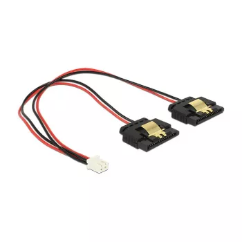 Cabo de alimentação interno DeLOCK 85249 0,2 m Molex para 2 x SATA