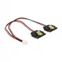 Cabo de alimentação interno DeLOCK 85249 0,2 m Molex para 2 x SATA