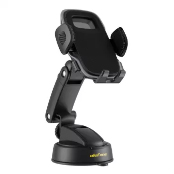 Suporte para smartphone e tablet para automóvel UleFone Armor Mount UAN15, suporte ajustável para painel ou para-brisas