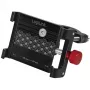 Suporte para smartphone de bicicleta LogiLink, fixo, preto/vermelho liga de alumínio de alta qualidade, adequado para dispositivos móveis - 1 unid. (AA0146)