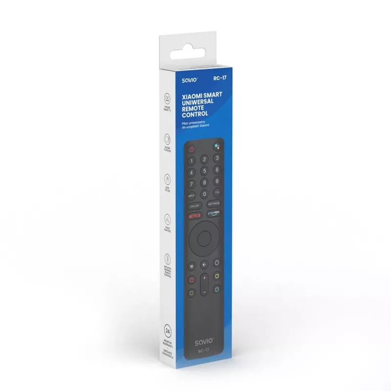 Comando universal / de substituição SAVIO RC-17 para Xiaomi Smart TV