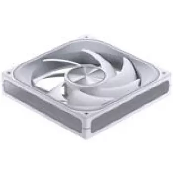Ventoinha de caixa Jonsbo ZA-140W PWM ARGB 140 mm, branca, Infinity Mirror