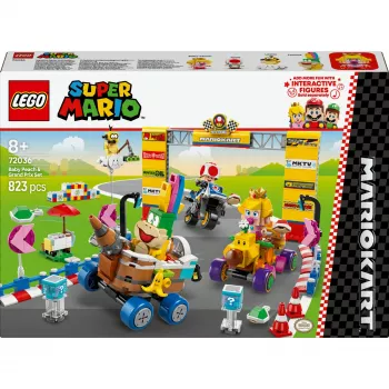 Bricks Mario Kart - Conjunto Baby Peach e Grande Prémio