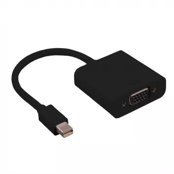 Adaptador de cabo de vídeo Value 12.99.3126 0,15 m Mini DisplayPort para VGA (D-Sub) preto (12.99.3126)