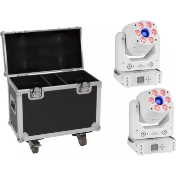 Moving-Head Hybrid Spot/Wash EUROLITE TMH-H90 2x COB LED, projetor híbrido spot e wash