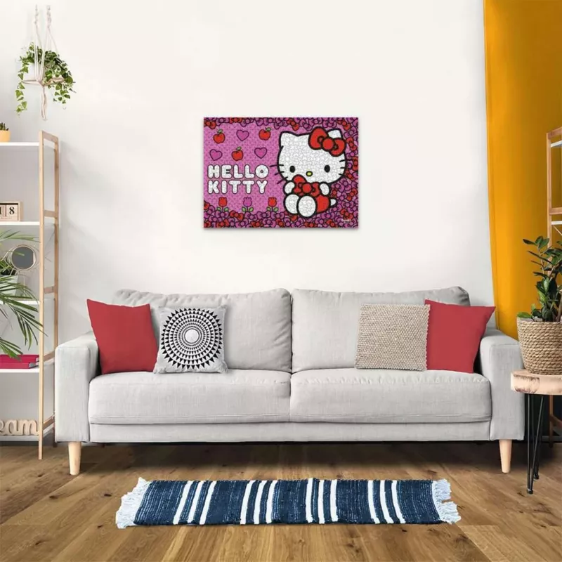 Puzzle Ravensburger Hello Kitty 1000 peças – puzzle de 1000 peças Ravensburger Hello Kitty
