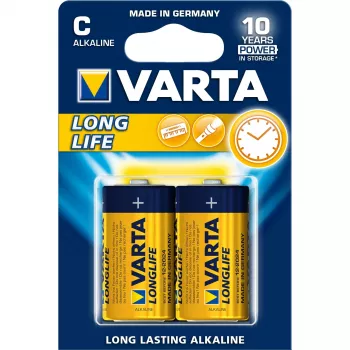 Pilha descartável Varta 4114 C alcalina