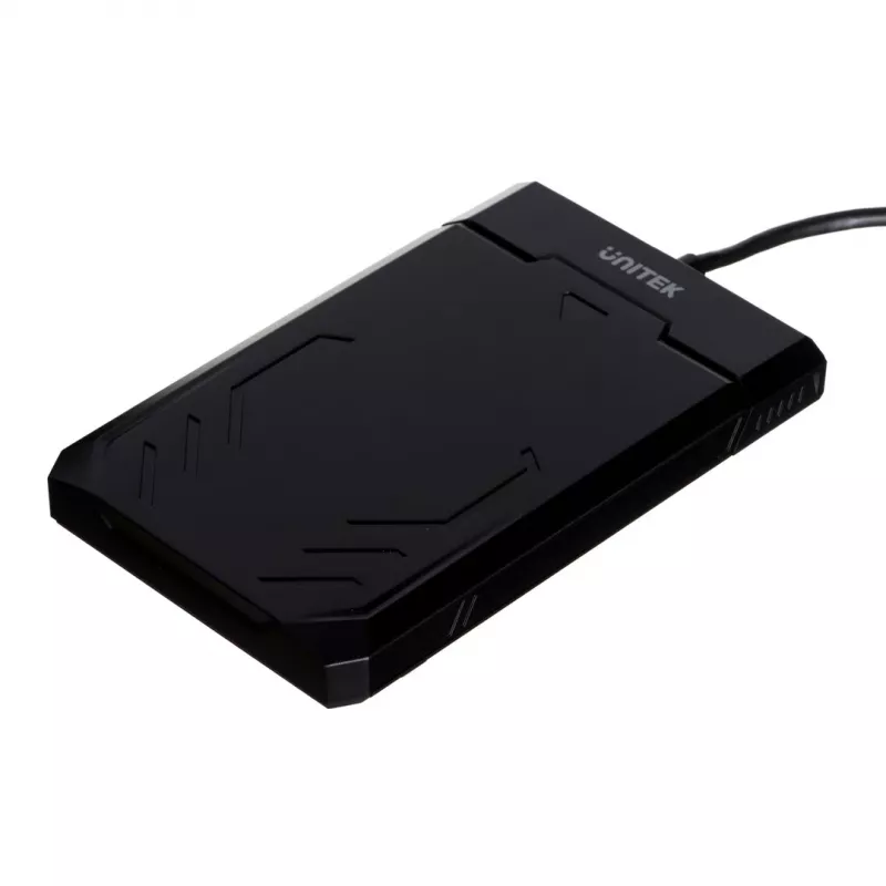 Unitek Y-3036 caixa externa para HDD/SSD, 2,5″ SATA III 6G, USB 3.0, UASP, preta
