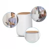 Humidificador ultrassónico Medisana AH 680, 2,6 L, branco, madeira, 24 W