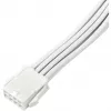 Cabo de extensão de alimentação SILVERSTONE PCIe 8‑pin SST-PP07E-PCI8W-V2 30 cm branco