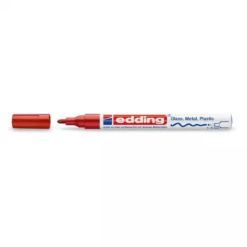 Marcador Edding 751 vermelho