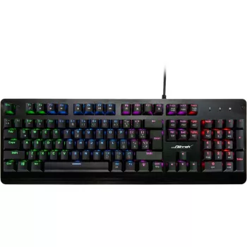 Teclado Inter-Tech NK-2000ME USB QWERTZ preto (88884100)