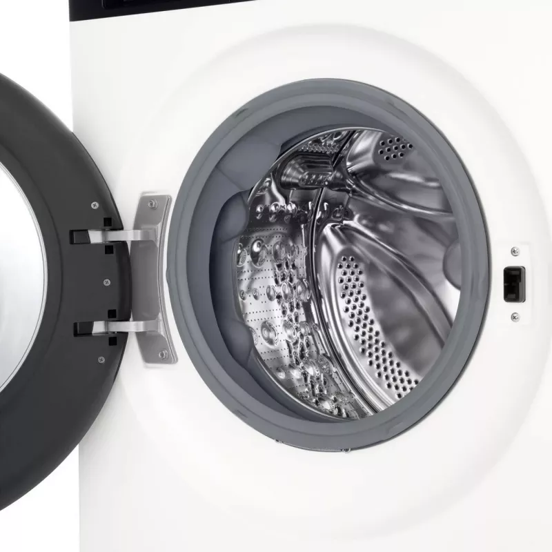 Máquina de lavar LG | F2X50S9THB | Classe de eficiência energética A | Carga frontal | Capacidade de lavagem 9 kg | 1200 rpm | Profundidade 48 cm | Largura 60 cm | LED | Função vapor | Acionamento direto | W