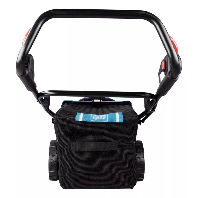 Cortador de relva Makita DLM480Z manual a bateria preto, turquesa