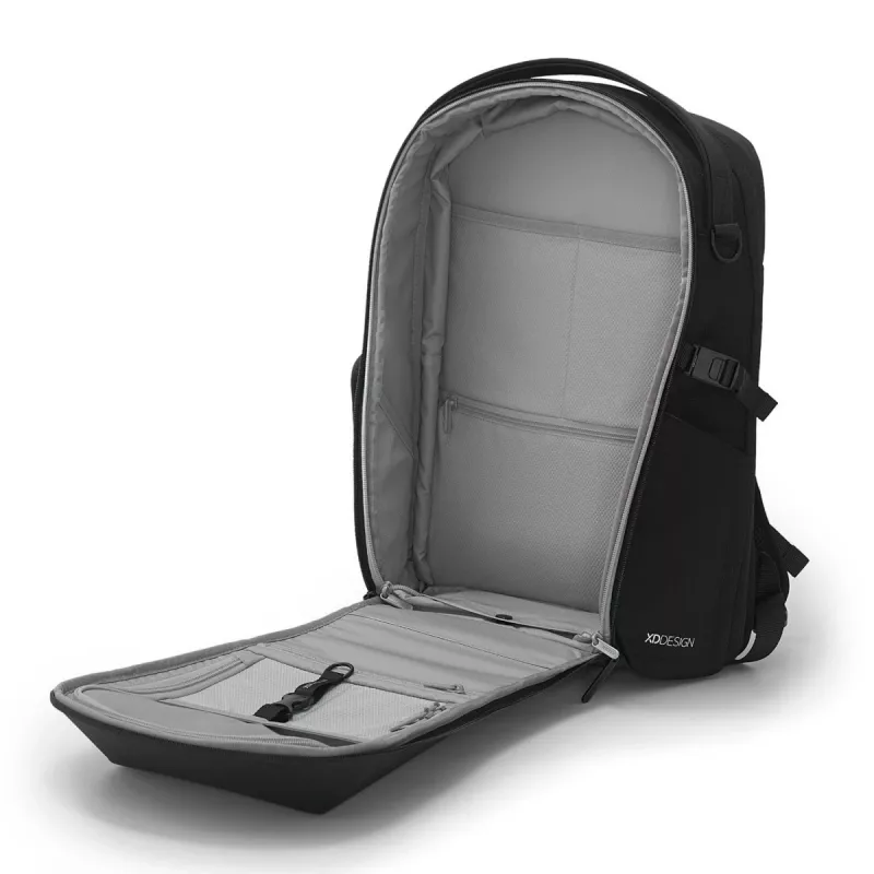 Mochila XDDESIGN Bizz preta — repelente à água, leve, modelo P705.931