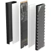 Dissipador/Radiador Jonsbo M.2-3 cinzento preto cinzento 24,4 mm 73 mm 9,6 mm