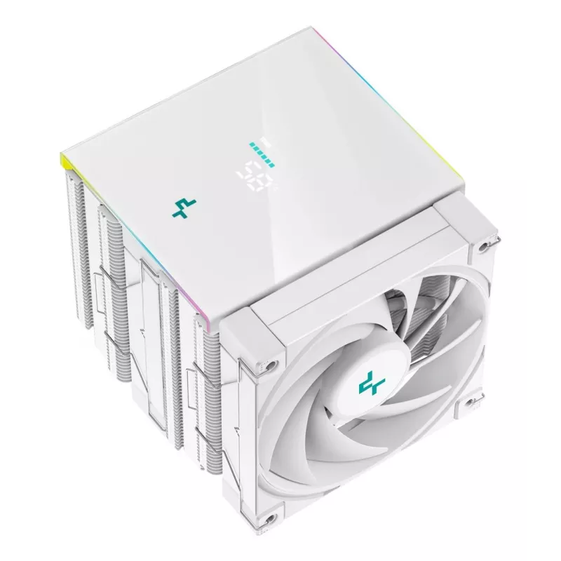Arrefecedor de ar para processador DeepCool AK620 Digital WH 12 cm branco 1 unidade