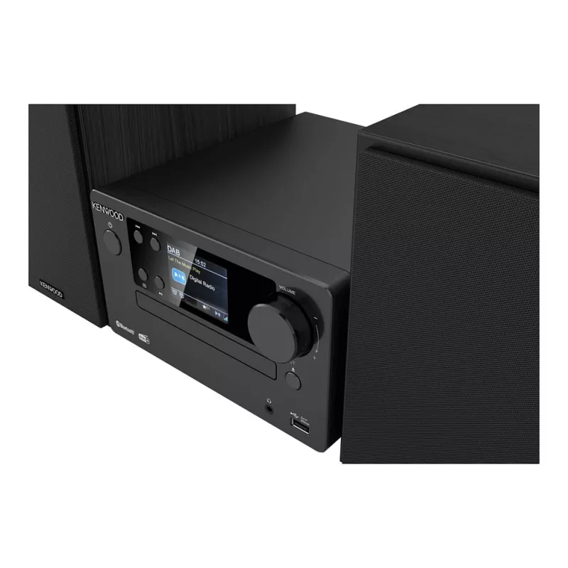 Micro-sistema de áudio doméstico Kenwood M-725DAB-B 25 W preto (M725DABB)