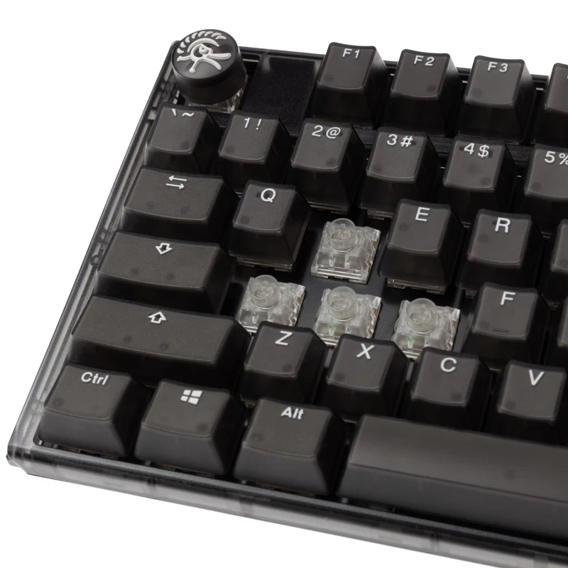 Teclado gaming Ducky One 3 Aura TKL USB QWERTY US International preto