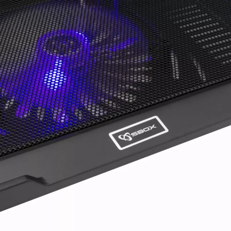Base de arrefecimento Sbox CP-19 para portáteis de 15,6 polegadas