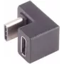 Adaptador USB-C ShiverPeaks 13-40006, ficha USB 3.1 em ângulo de 180°