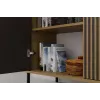 Cómoda estreita KAMARO 2D, cor caxemira