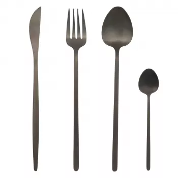 Conjunto de talheres Salter BW12422EU7 16 peças aço inoxidável apto para máquina de lavar loiça