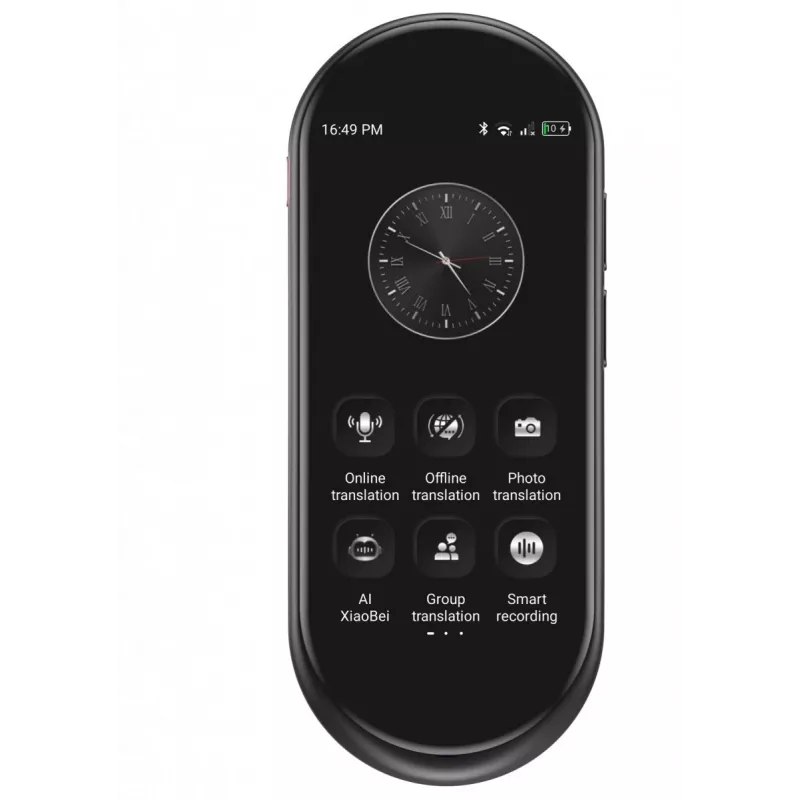Tradutor de voz portátil MAXCOM MT100 4G, tradução de voz multilingue, dispositivo de mão compacto