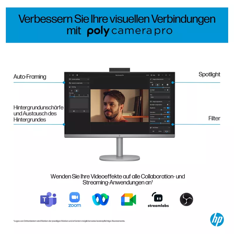 HP OmniStudio X All-in-One 27-cs0077ng (prateado, Windows 11 Home 64-Bit)