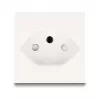Tomada com terra DELOCK Easy 45 T13 Suíça 45×45 mm, 250 V / 10 A, branco