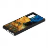 Capa de proteção iKins para Samsung Galaxy Note 20, preto «Cafe Terrace»