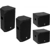 Conjunto de altifalantes PA passivos Omnitronic AZX L 20000530 200W RMS