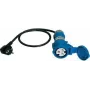 Adaptador de medição Benning [ficha de contacto de proteção - tomada CEE] adaptador de medição 32 A CEE - 3 polos azul (044144)