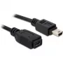 Cabo USB DeLOCK 82667 1 m preto ficha/conector fêmea