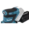 Lixadora orbital excêntrica portátil Makita DBO480Z, 14000 OPM, preto, azul, 210 W