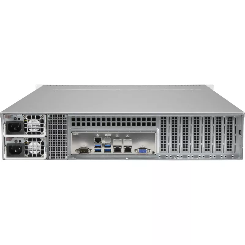 Supermicro SC825 BTQC-R1K23LPB - Montagem em rack - 2U - ATX estendido - SATA/SAS - Hot-Swap 1200 Watt - Preto