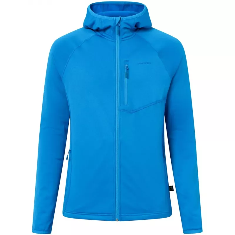 Sweatshirt com capuz Viking Jukon Zip - azul