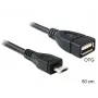 Cabo USB DeLOCK 50 cm Micro-USB B USB 2.0 A 83183