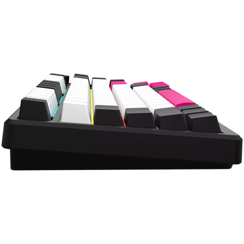 LORGAR KBP7075W teclado gaming mecânico sem fios 75%, preto/vermelho, EN